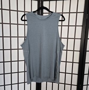 Lululemon Mens Light Blue Performance Muscle Tee Tank